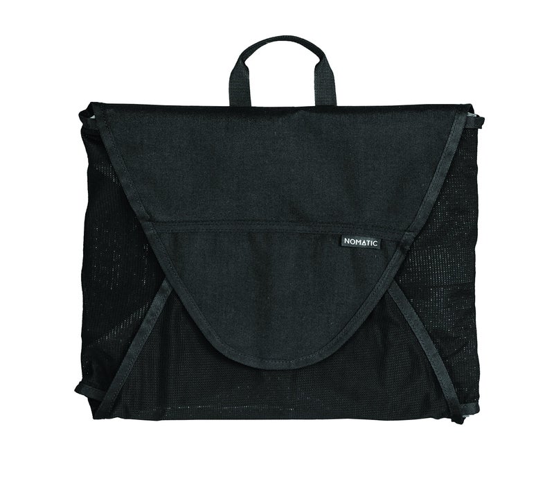 Nomatic Shirt Organizer - 5-Shirt Organizer | Hanging Travel Organizer with Clothes Folder Folding Board Included (Black) - Image 1
